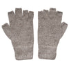 Alpaca Fingerless Gloves - Lt Rose Gray (S) - ARGUA