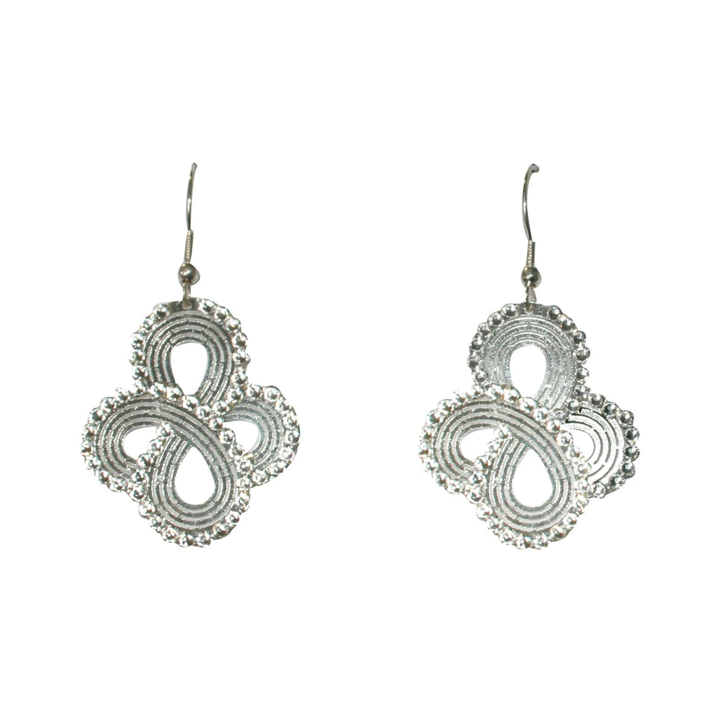 PRINCESA INCA 925 Silver Earrings ~ Sami Jewelry - ARGUA