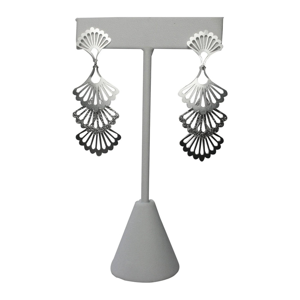 PRINCESA INCA 925 Silver Earring ~ Lliwyaq Jewelry - ARGUA