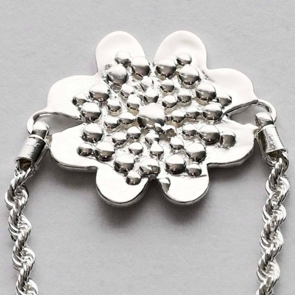 PRINCESA INCA 950 Silver Bracelet ~ Andean Clover Jewelry