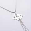 PRINCESA INCA 950 Silver Necklace ~ Andean Cross Jewelry