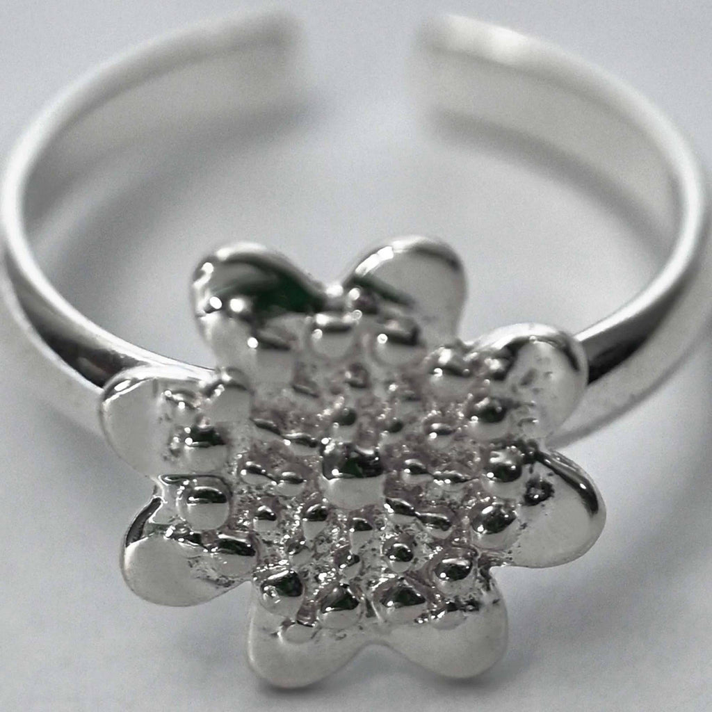 PRINCESA INCA 950 Silver Ring ~ Andean Clover Jewelry