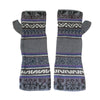 Andean Blended Alpaca Fingerless Mittens - Arm Warmers - One Size - Gray - ARGUA