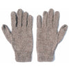 Alpaca Gloves - Lt Rose Gray (L)