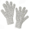 Fluffy Alpaca Wool Gloves - Silver Gray - ARGUA