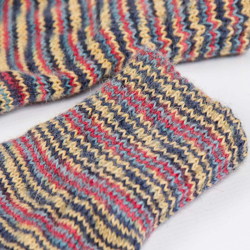 Classic Alpaca Wool Gloves - Multicolored - ARGUA