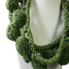 Handmade Cotton Necklace ~ Forest Green - ARGUA