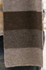 100% Baby Alpaca Scarf - Beige/Brown - ARGUA